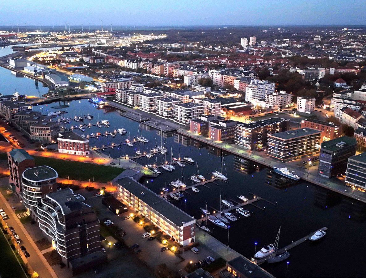 Neuer Hafen Bremerhaven Scheer