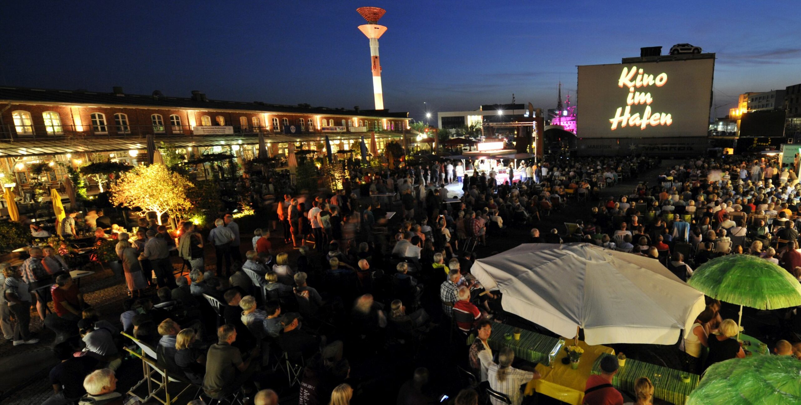 Kino im Hafen