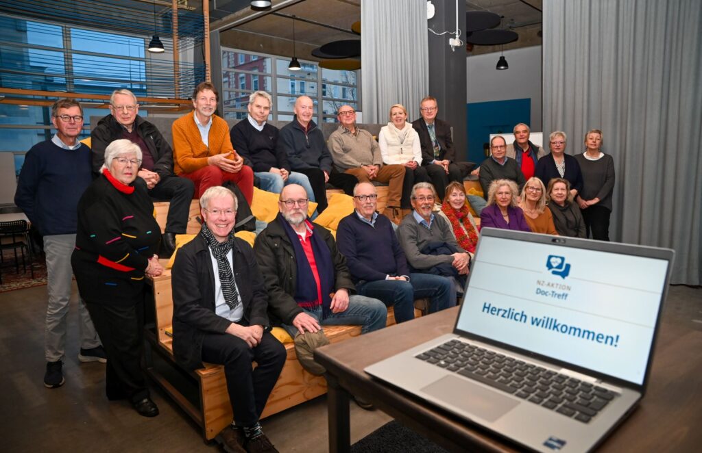 Das sind die Ärzte und Pflegekräfte der neuen Initiative „Doc-Treff“ in Bremerhaven.