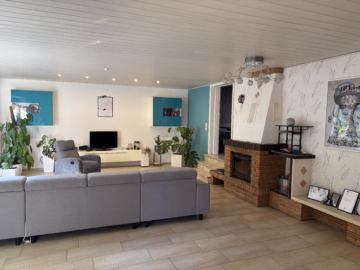 Mehrgenerationen-Haus – Split-Level in Schiffdorf - Wohnzimmer EG (43887)