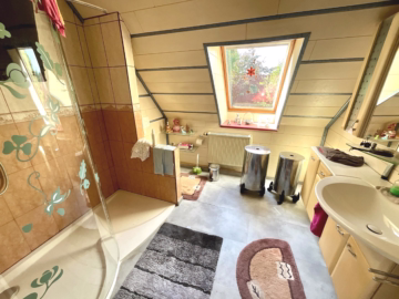 Großzügiges Einfamilienhaus mit großem Grundstück - Bad DG (43093)