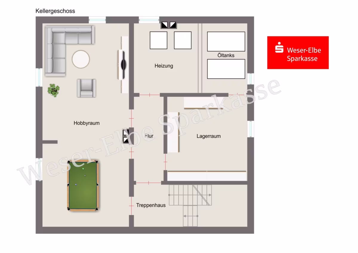 Grundriss Kellergeschoss