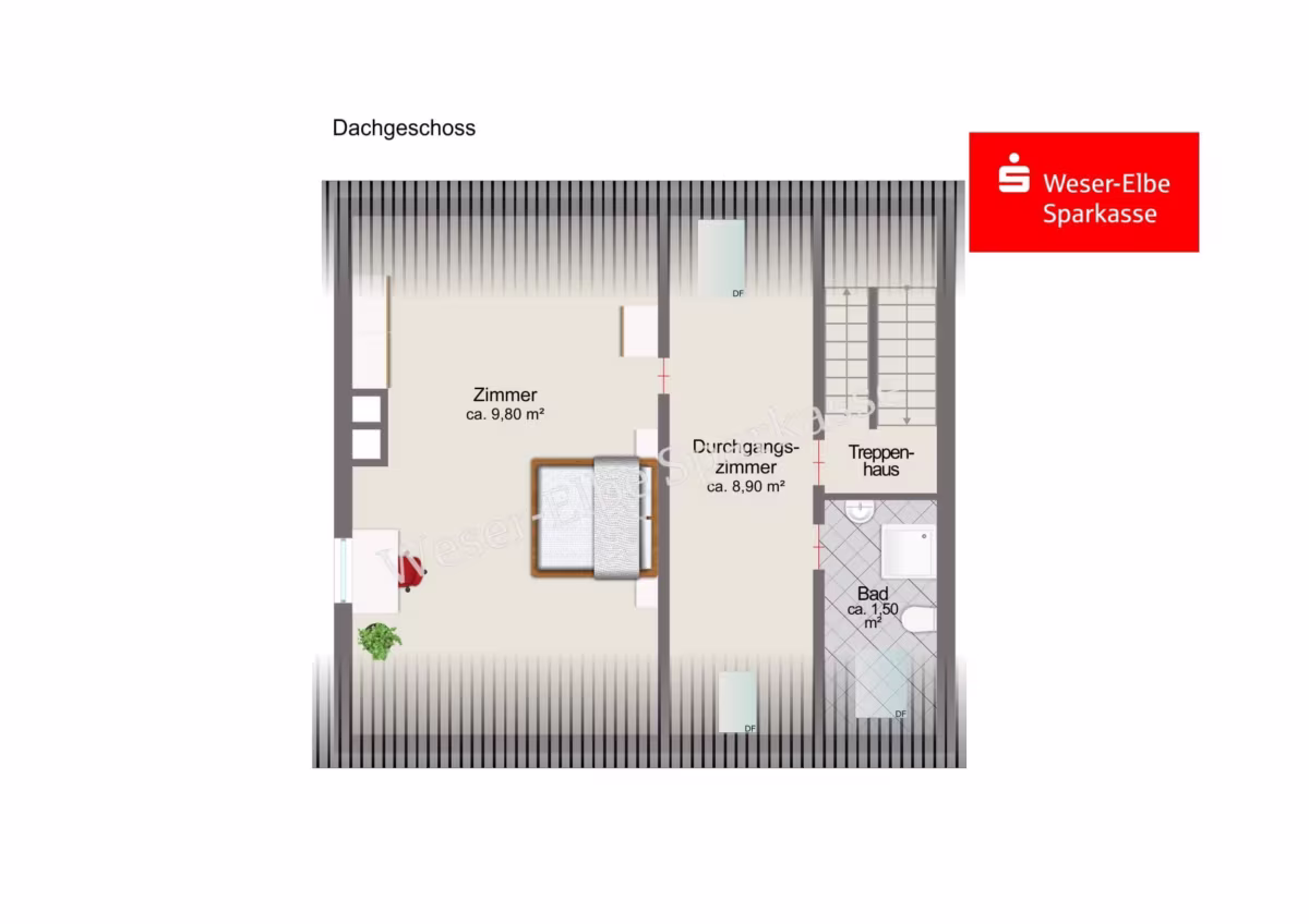 Grundriss Dachgeschoss