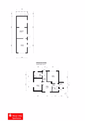 Einfamilienhaus in ruhiger, aber zentraler Lage - Grundriss EG (46830)
