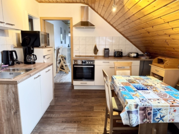 Gepflegtes Fertighaus mit Ferienwohnung - Küche Ferienwohnung DG (36221)