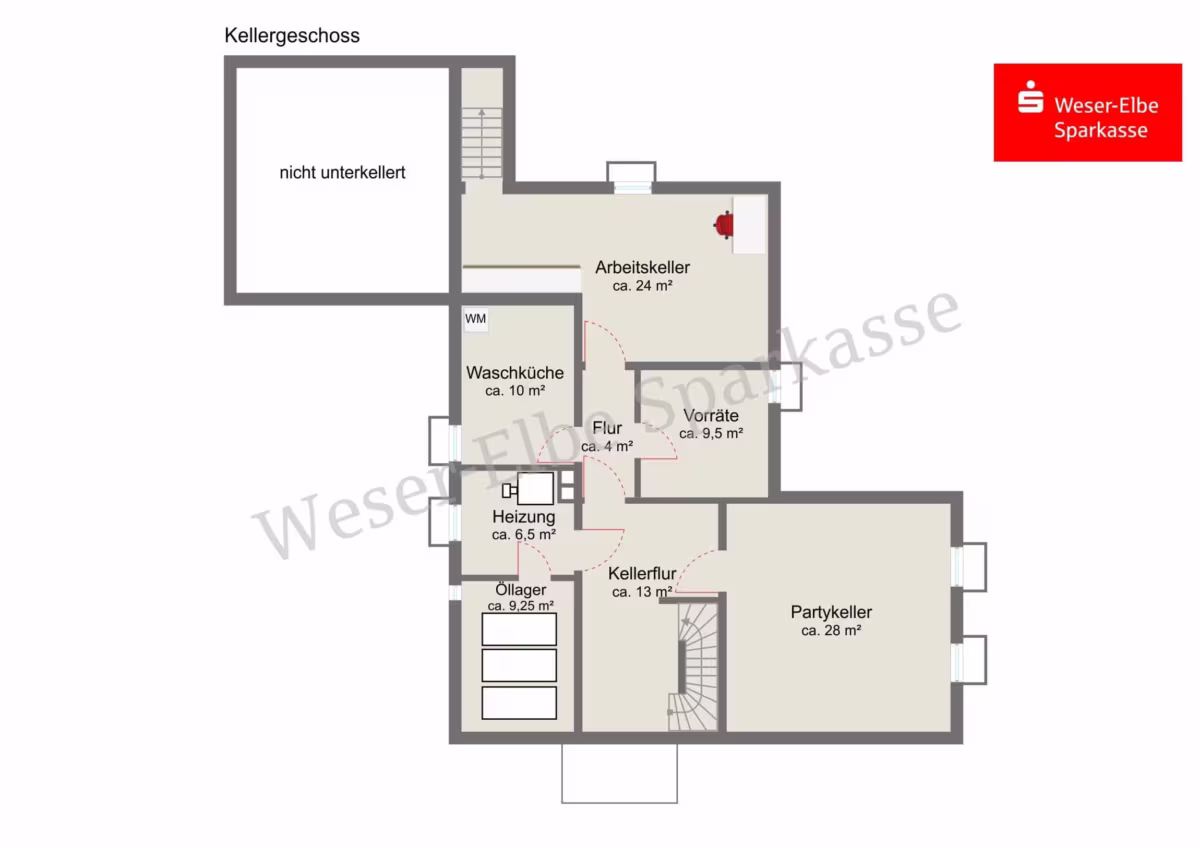 Grundriss Kellergeschoss