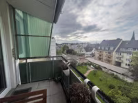 Ausblick vom Balkon