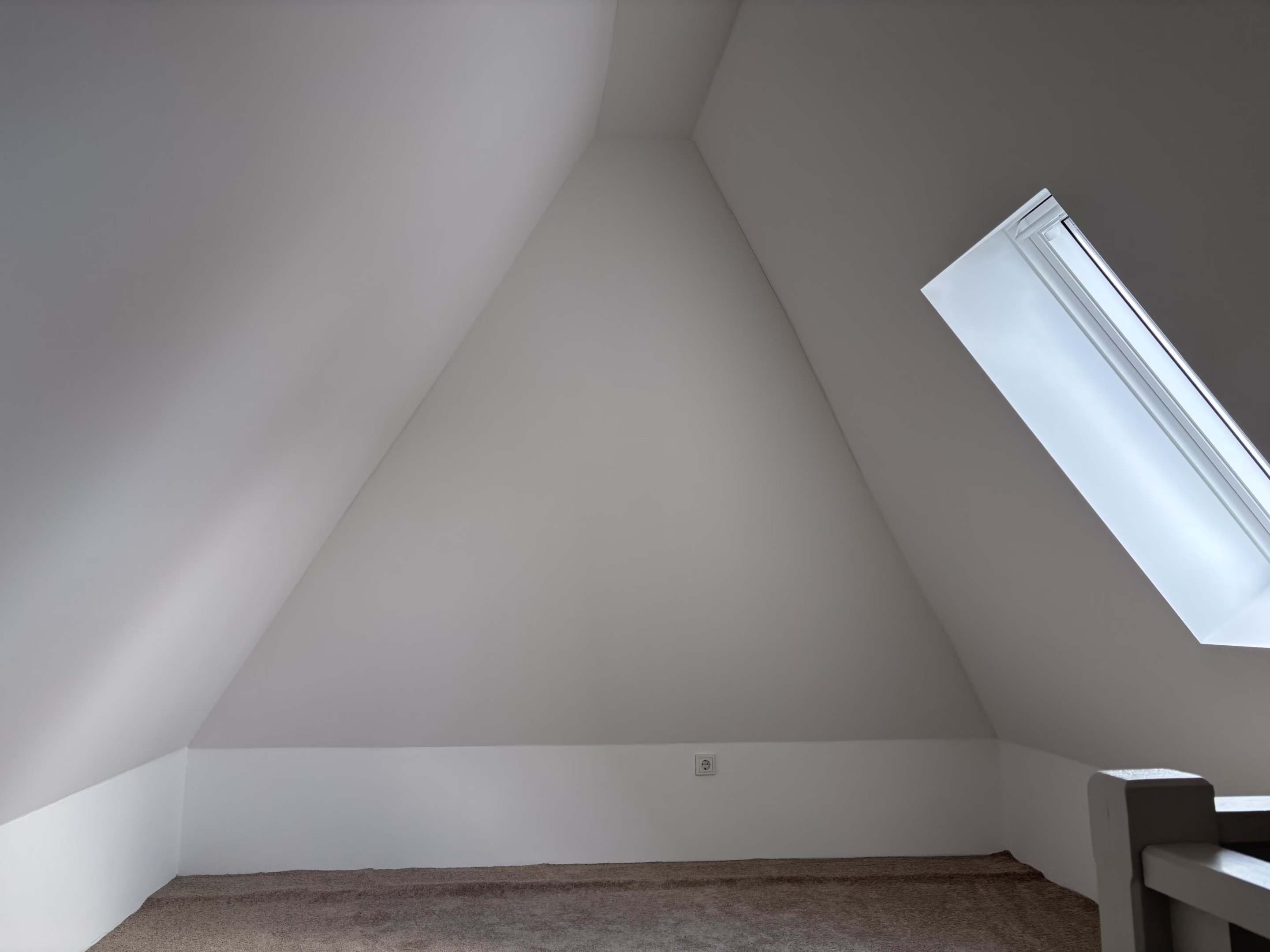 ausgebauter Spitzboden mit Heizung