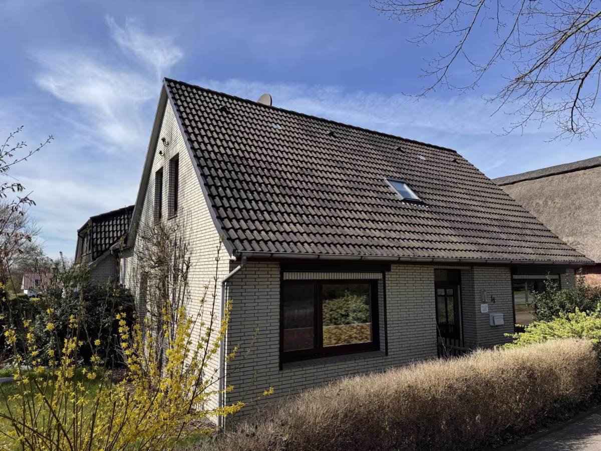 Ferienhaus Giebelansicht