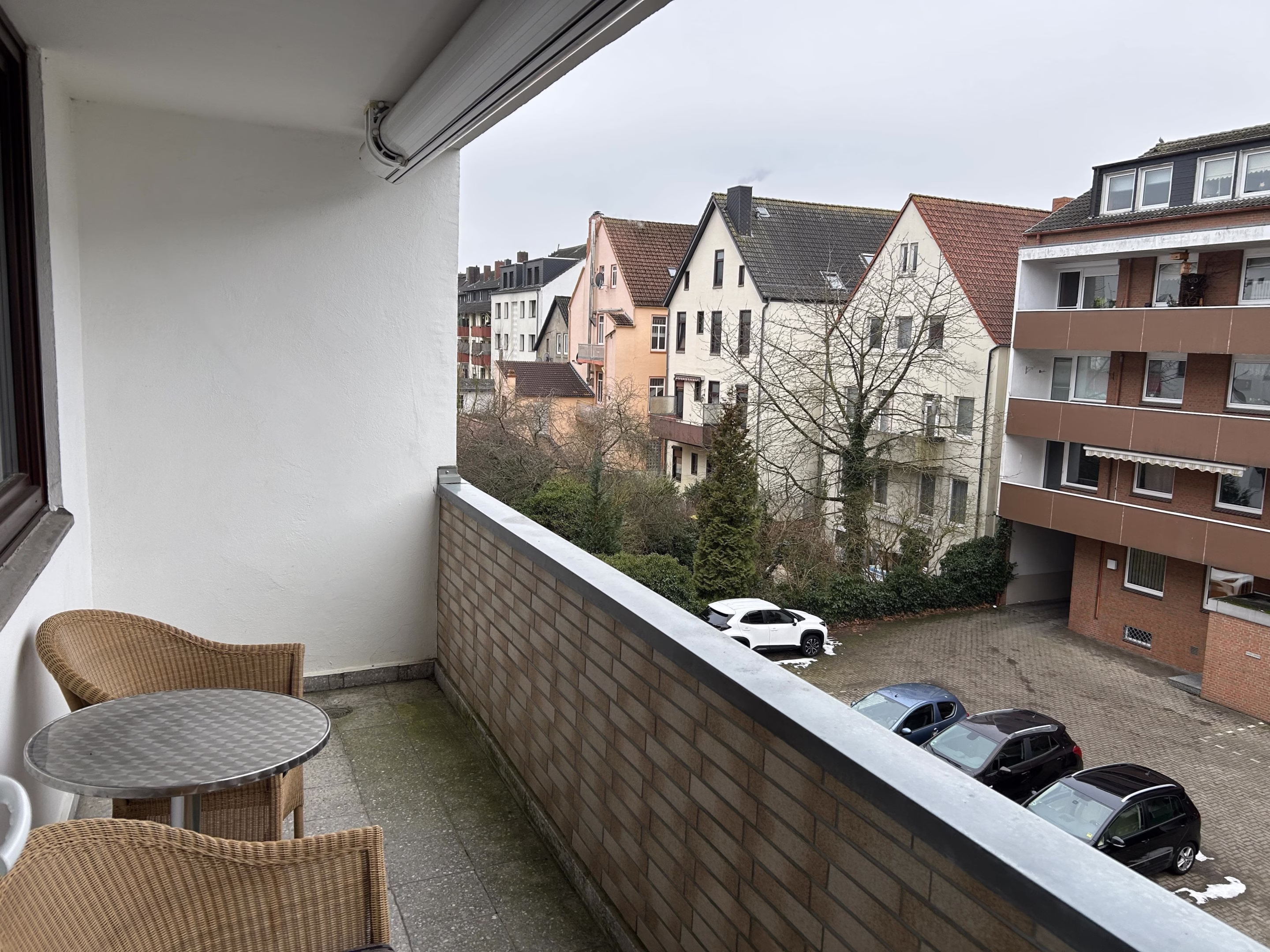Loggia Westausrichtung