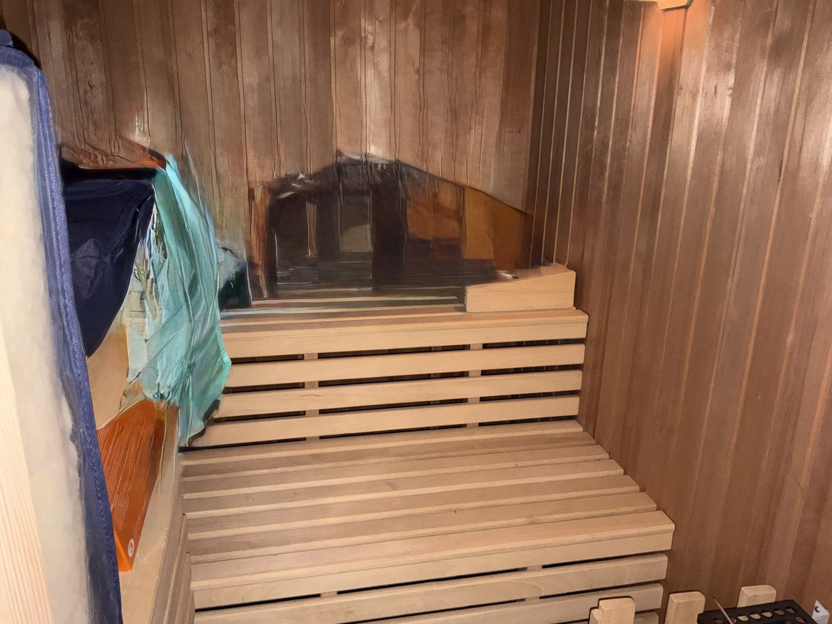 Sauna im Keller