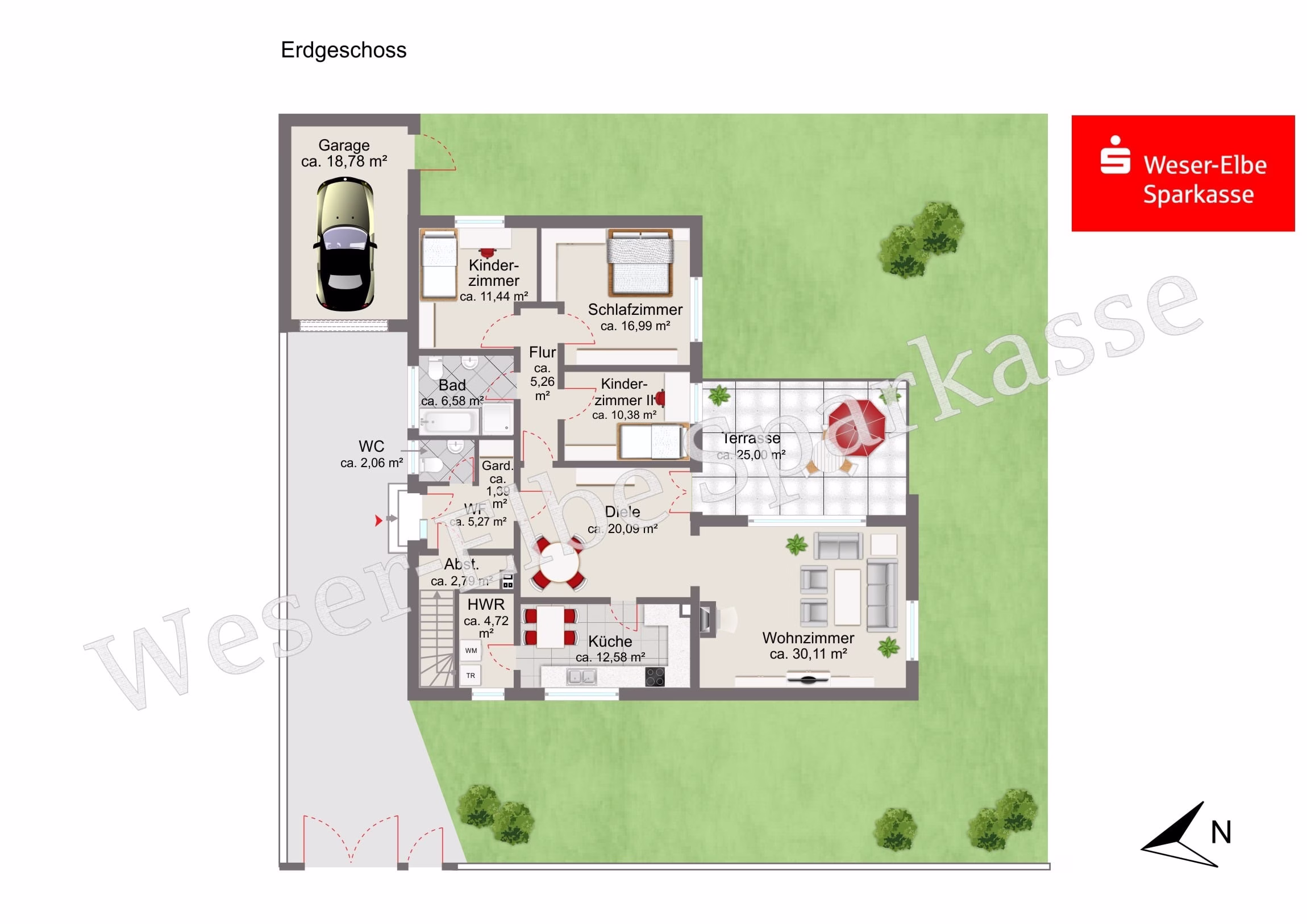 Grundriss Erdgeschoss