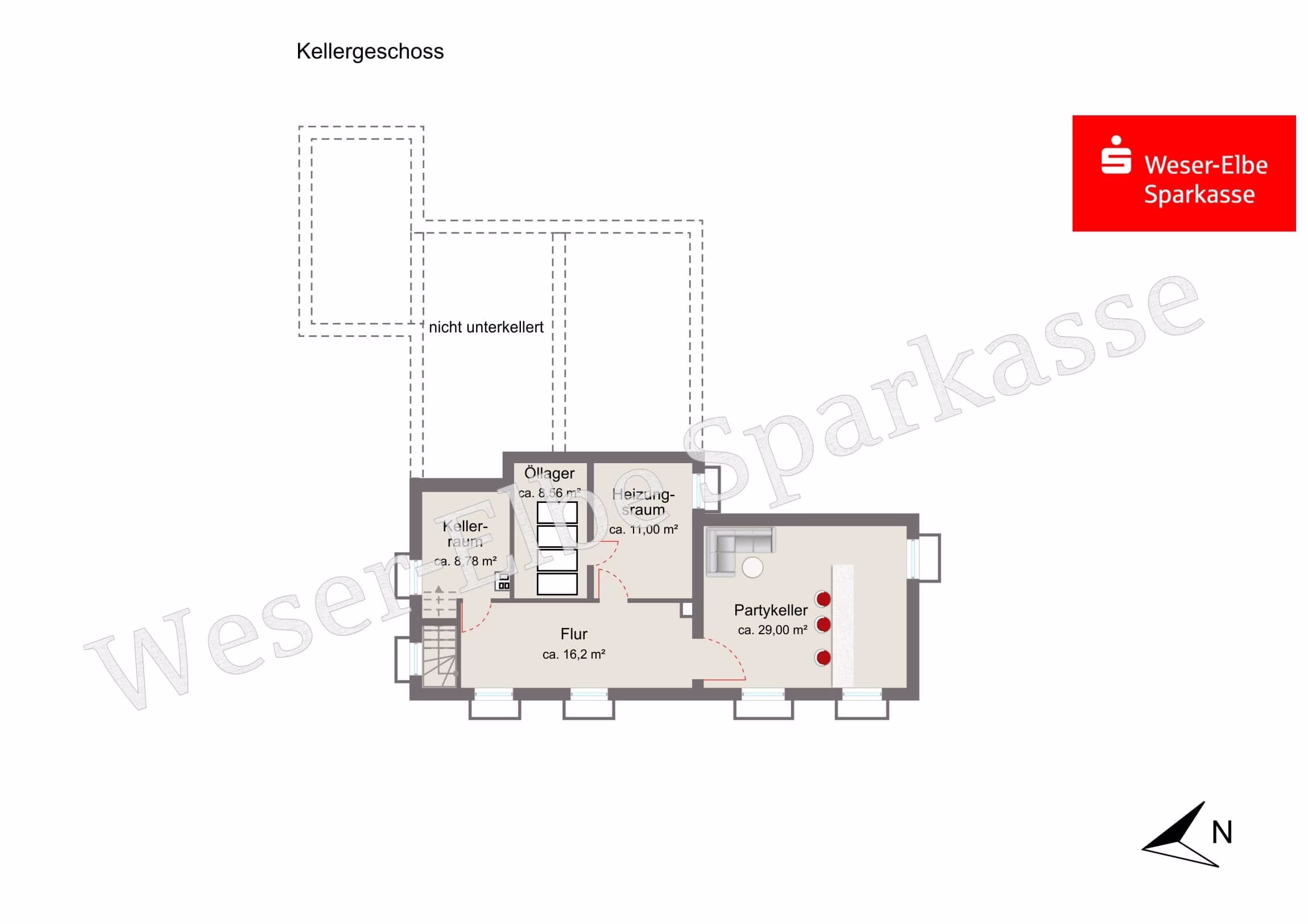 Grundriss Kellergeschoss