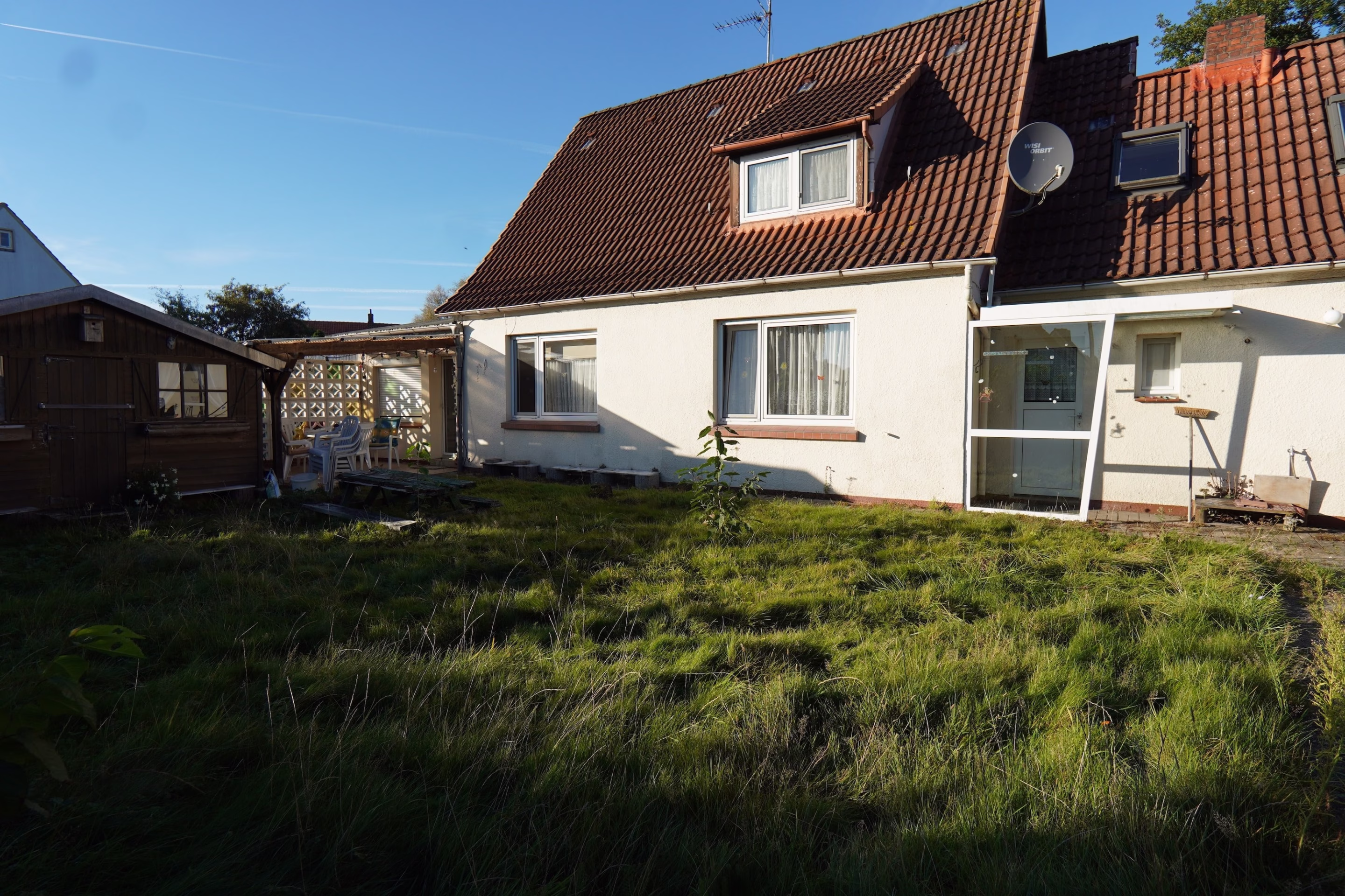 Blick aus dem Garten