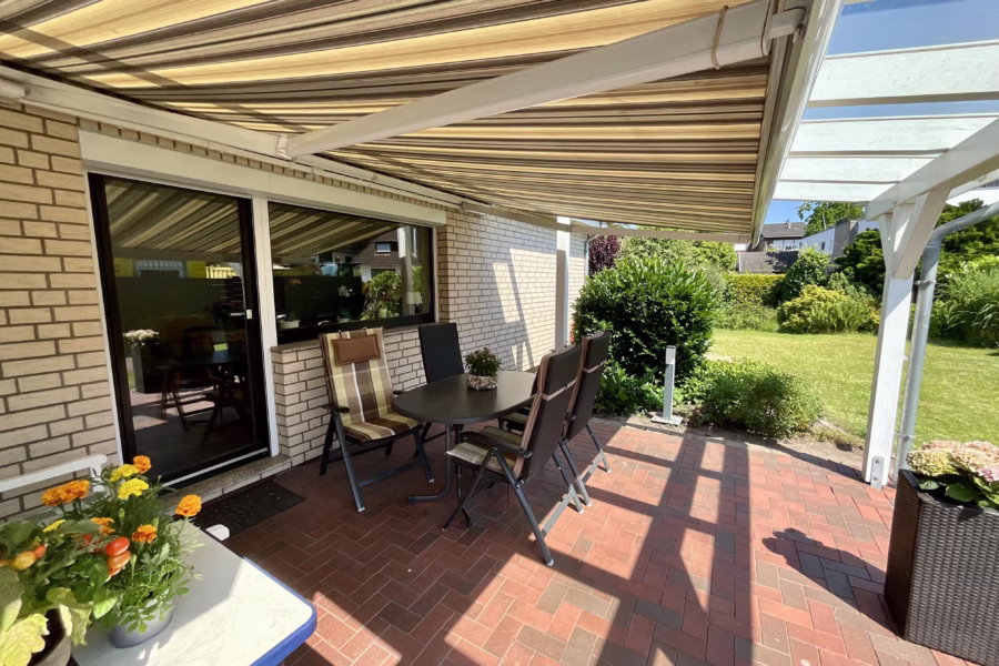 Überdachte Terrasse