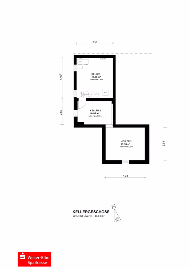 Grundriss Kellergeschoss