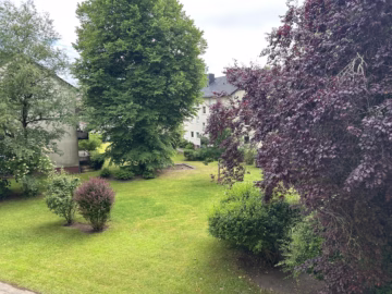 4-Zimmer-ETW in Mitte, 2 Balkone & Blick ins Grüne - Blick in den Garten (77586)