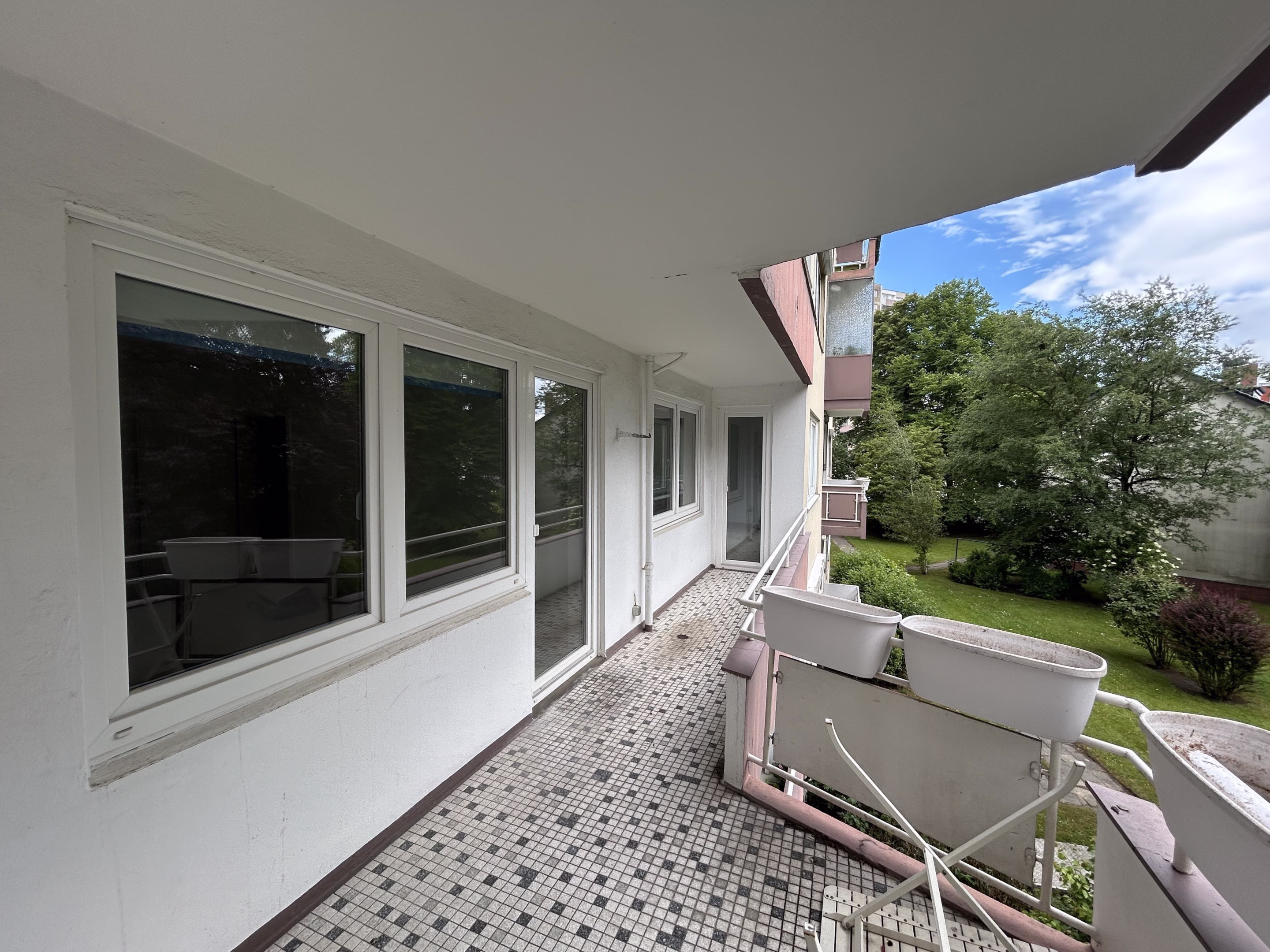 Loggia Gartenseite