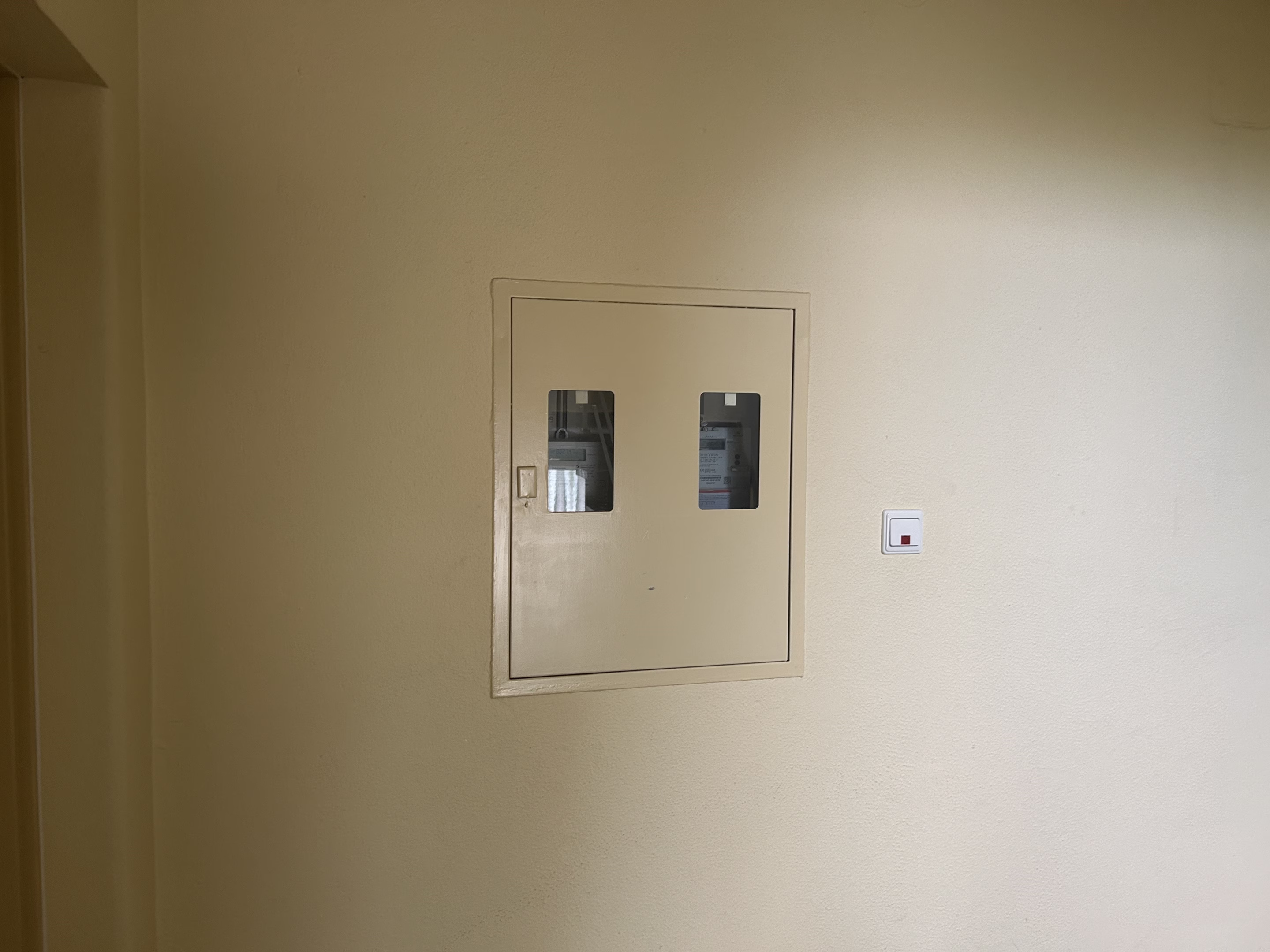 Stromzähler auf Etage