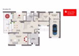 Grundriss Erdgeschoss - Außergewöhnlich großzügiges Wohnen – 7 Zimmer