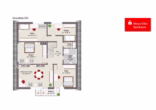 Grundriss Dachgeschoss - Außergewöhnlich großzügiges Wohnen – 7 Zimmer