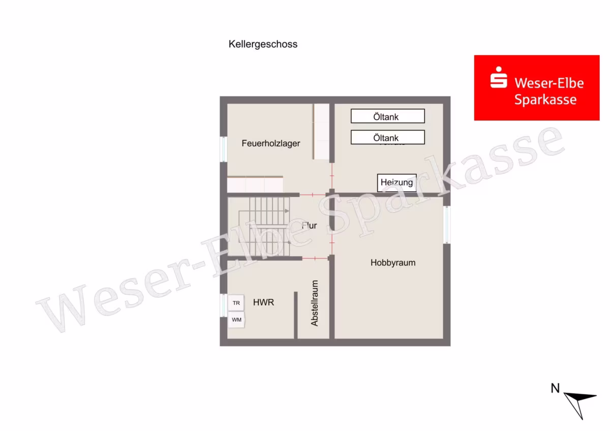 Grundriss Kellergeschoss