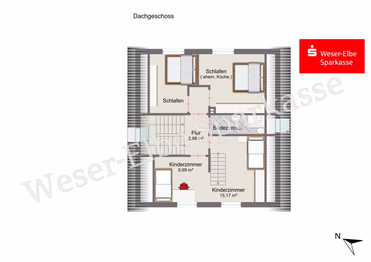 Grundriss Dachgeschoss