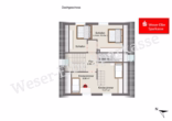 Grundriss Dachgeschoss - Familienhaus in schöner ländlicher Lage