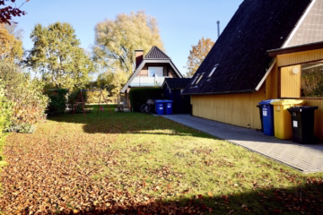 Doppelhaus im Feriengebiet „Achtern Diek“ - Gartenansicht (41604)