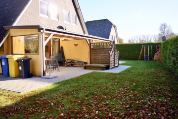 Doppelhaus im Feriengebiet „Achtern Diek“ - Gartenansicht (41605)