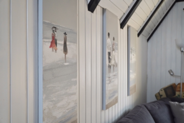 Doppelhaus im Feriengebiet „Achtern Diek“ - Wohnzimmer DHH 2 (41622)