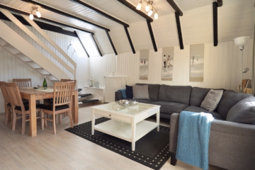 Doppelhaus im Feriengebiet „Achtern Diek“ - Wohnzimmer DHH 2 (41624)