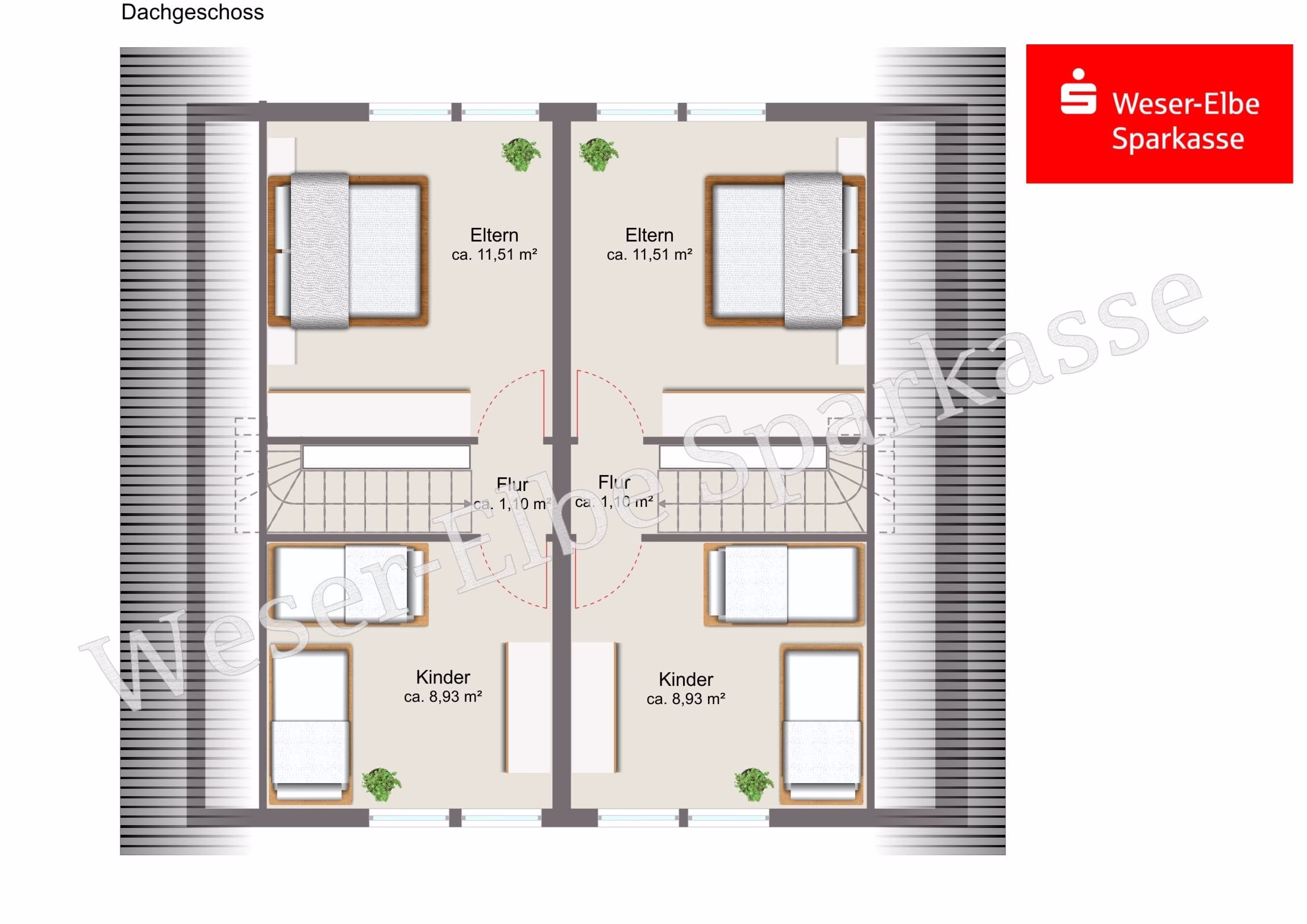 Grundriss Dachgeschoss
