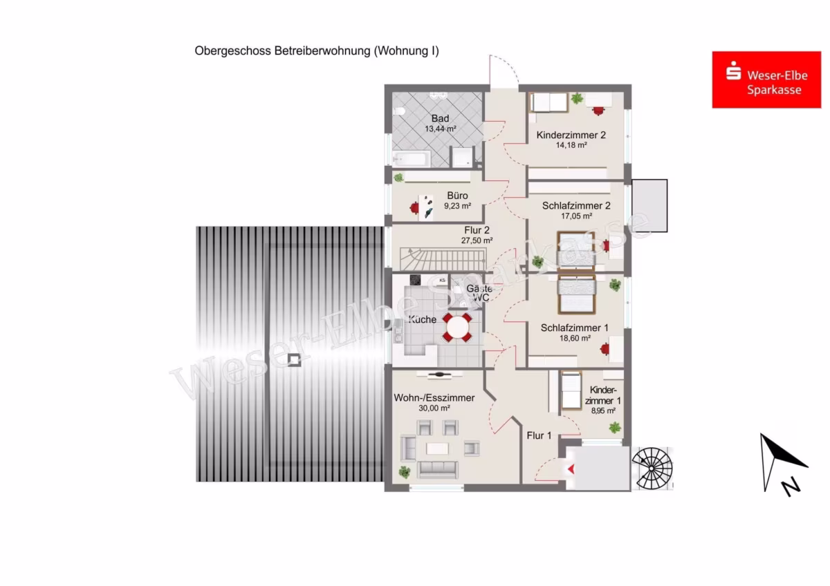 Obergeschoss Wohnung I