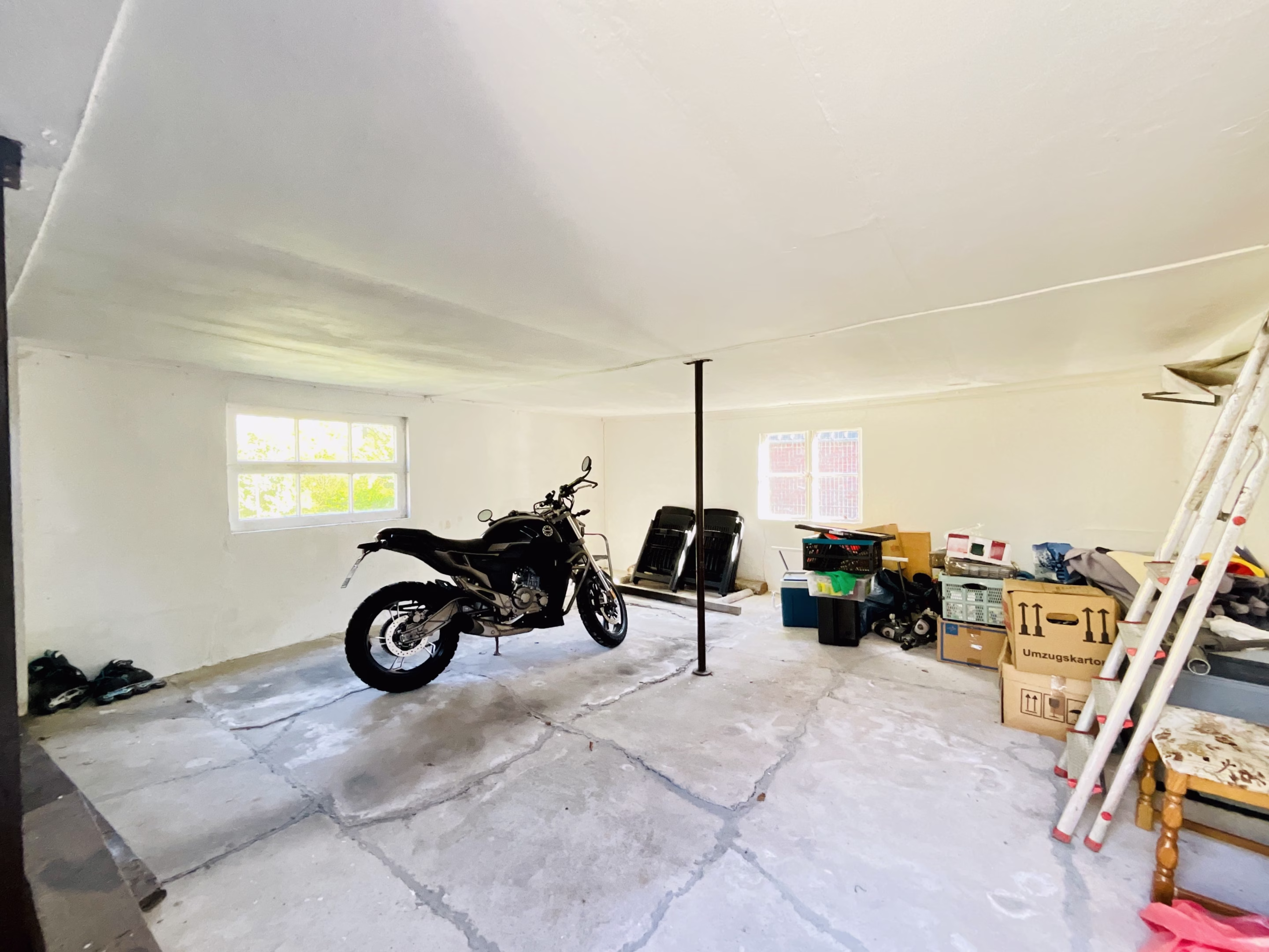 Garage Innenansicht