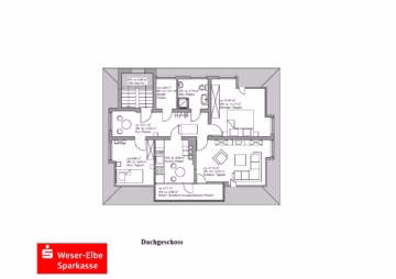 Großzügiges Wohnhaus mit Vollkeller - Dachgeschoss (70287)