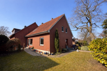 Doppelhaushälfte mit kleinem Garten – Bexhövede - Gartenansicht (45815)