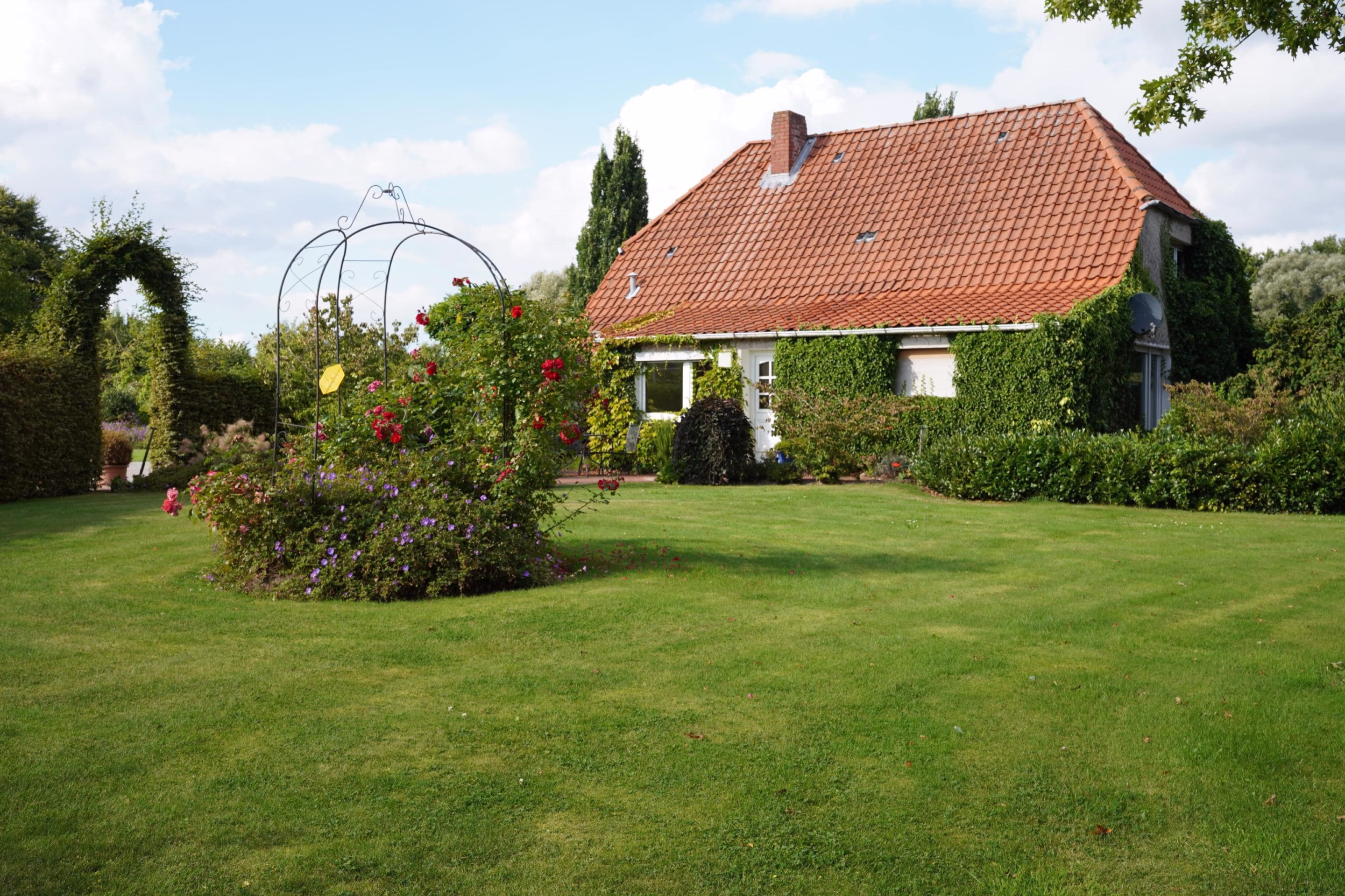 Rückansicht Wohnhaus
