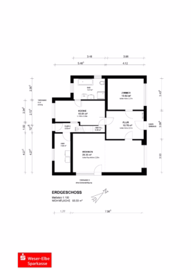 Aufgepasst – Imposantes Anwesen! - EG (36766)