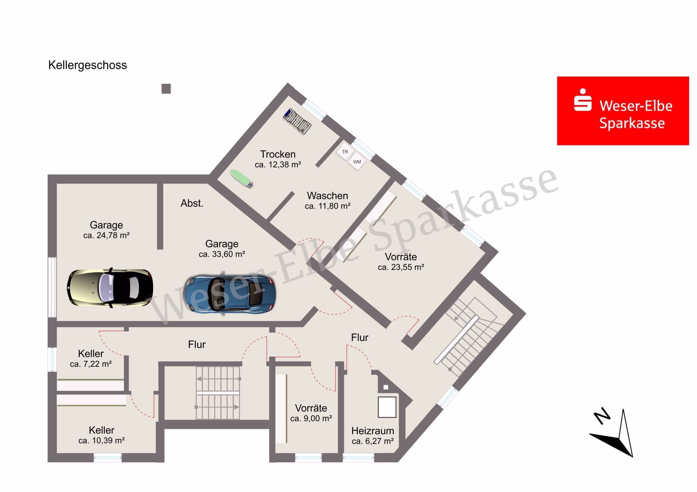 Grundriss Kellergeschoss