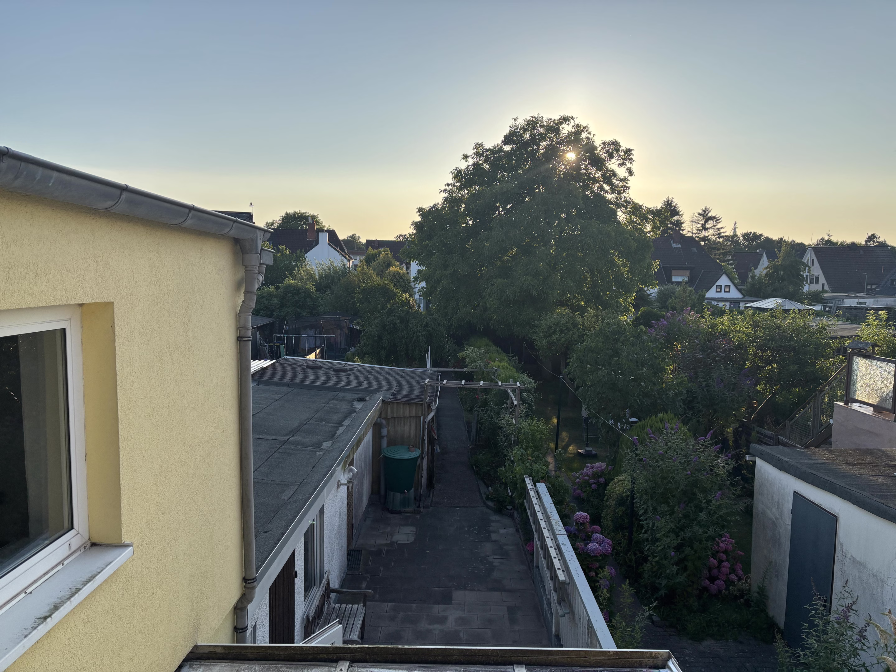 Blick zur Terrasse