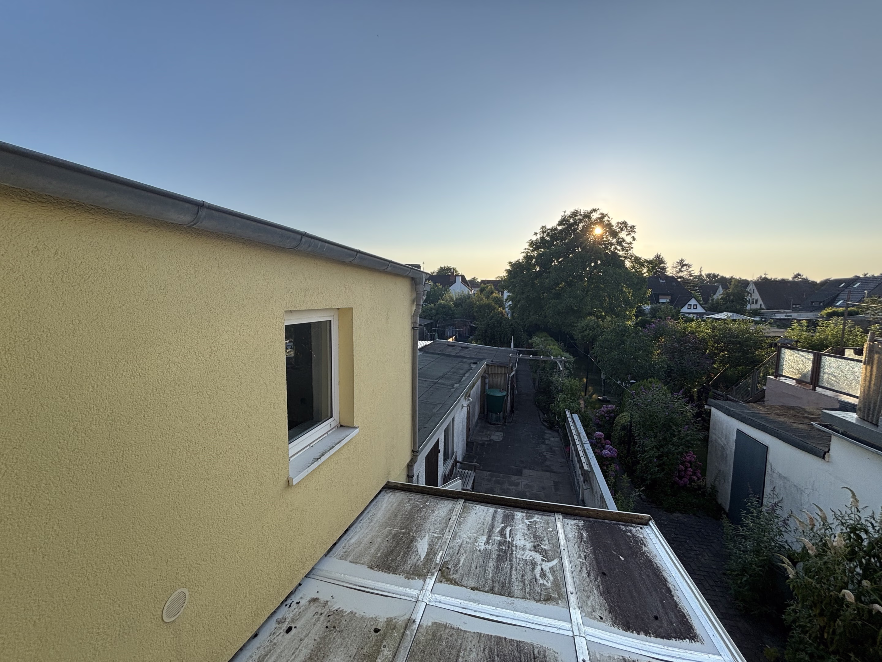 Ausblick gen Garten