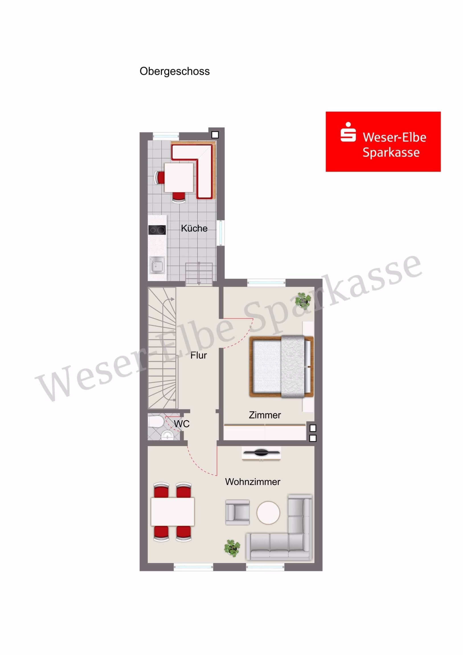 Grundriss Obergeschoss