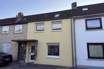 Teilmodernisiertes Reihenhaus in Geestemünde-Süd - Frontansicht (70663)