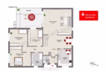 Grundriss Erdgeschoss - Bungalow mit Garage in ruhiger und begehrter Lage