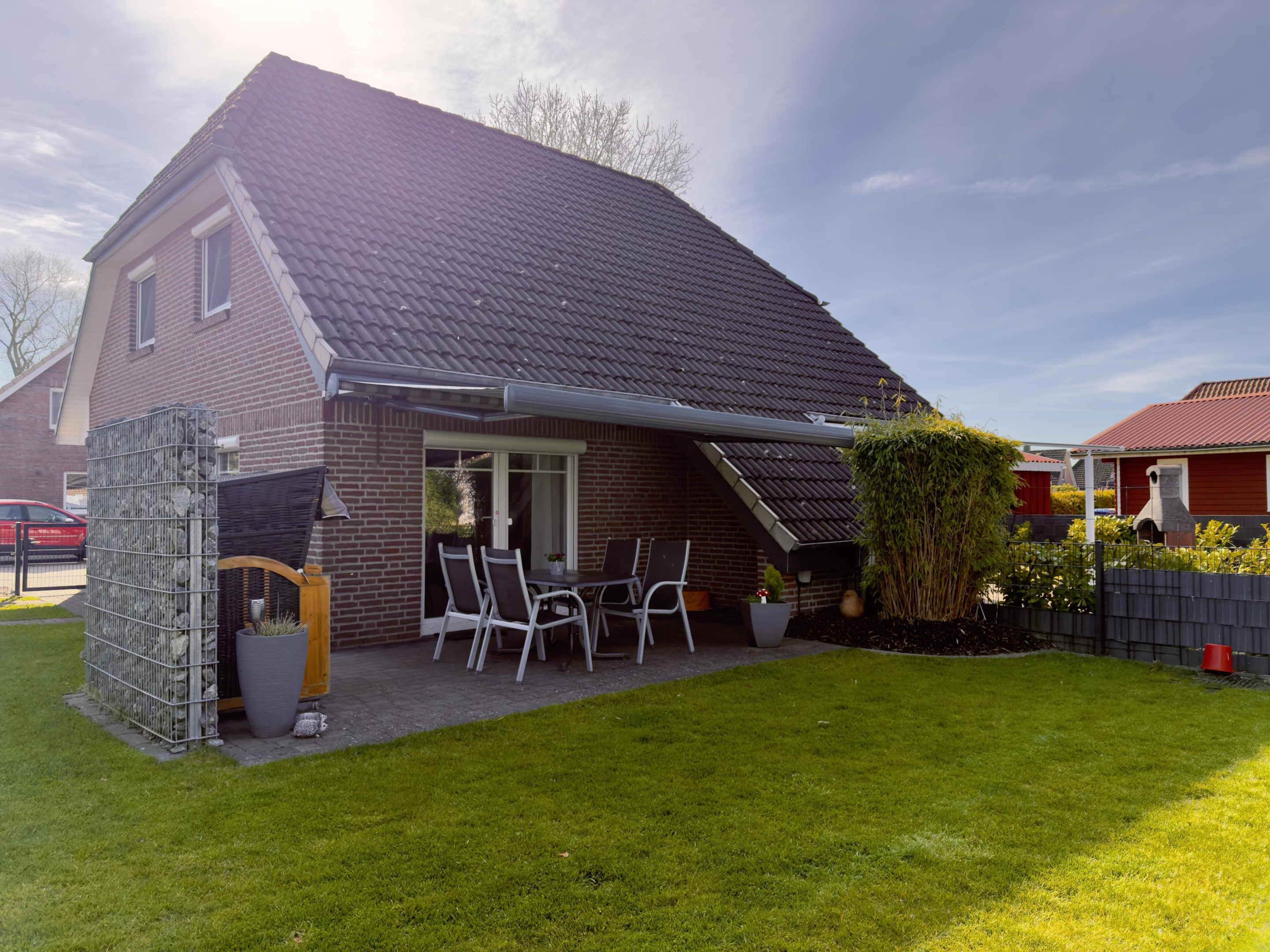 Blick aus dem Garten