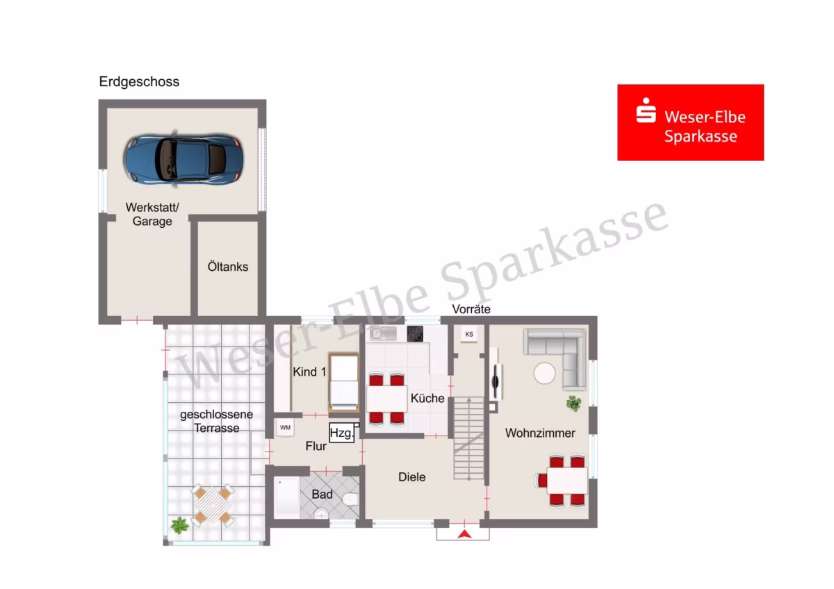 Grundriss Erdgeschoss