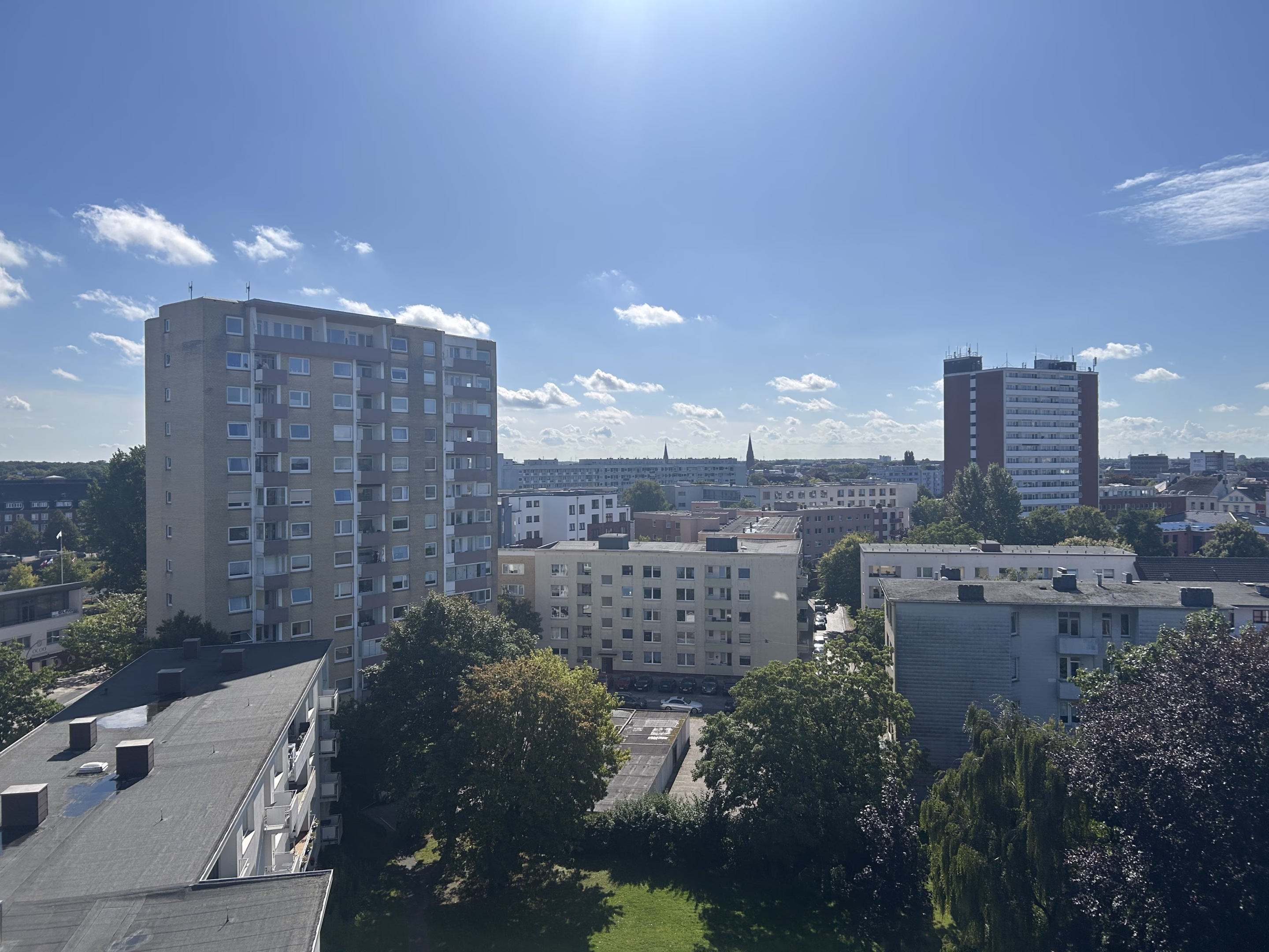 Ausblick aus Wohnzimmer