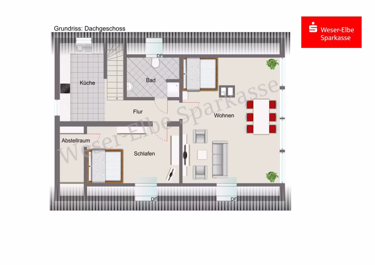 Grundriss Dachgeschoss