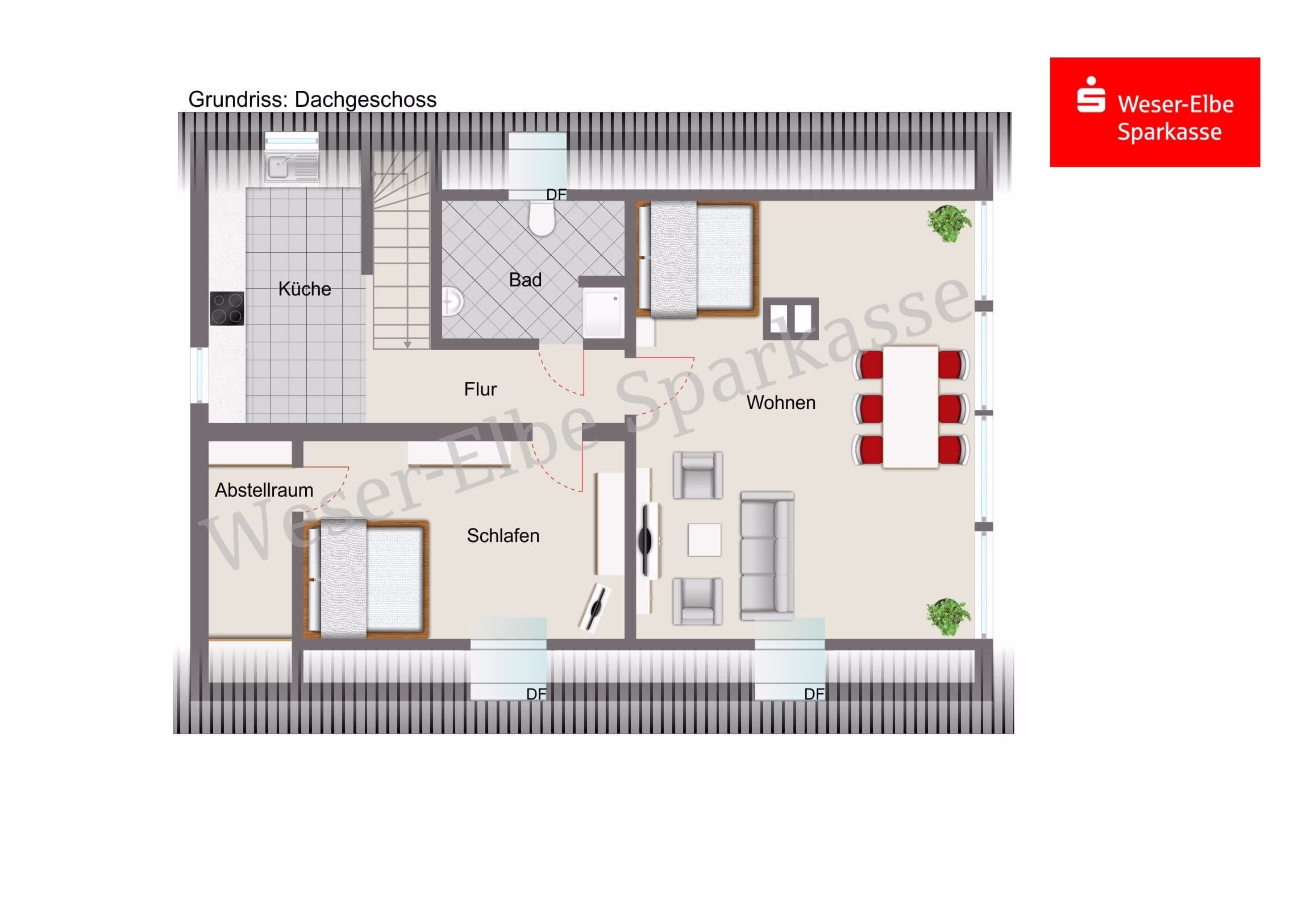 Grundriss Dachgeschoss